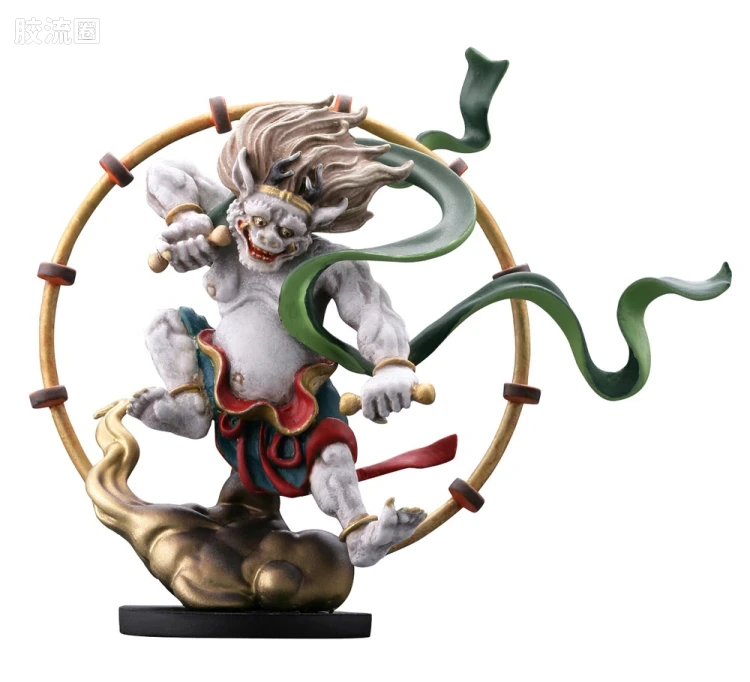 海洋堂手办系列 miniQ 005 风神&雷神 - 图片
